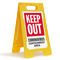 Keep Out Containment Area FloorBoss Sign