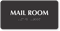 Mail Room Tactile Touch Braille Sign