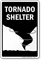 Tornado Shelter - Tornado Shelter Sign