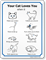 Your Cat Loves You Cat Mood Sign