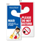 Maid Clean Room 2-Sided Door Hanger Tag