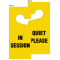In Session Quiet Please Door Hang Tag