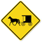 Horse-Drawn Vehicle Symbol - Traffic Sign