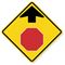 Stop Ahead (Symbol) - Traffic Sign