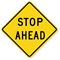 Stop Ahead - Traffic Sign